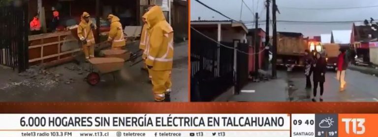 Cobertura Canal 13