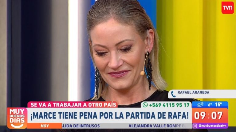 Marcela Vacarezza se emocionó al hablar del nuevo proyecto de Araneda