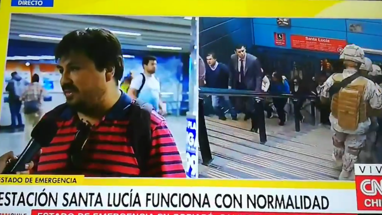 Critican cobertura de la TV al conflicto social: «Están esparciendo el virus»