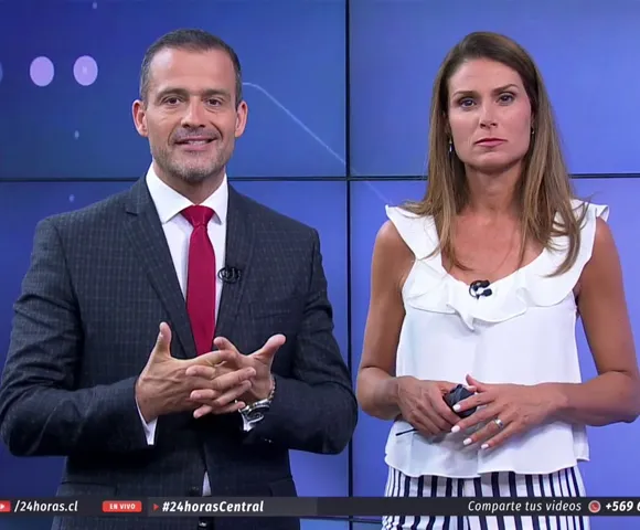 24 Horas TVN Carolina Escobar Iván Núñez