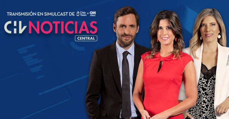 Noticiario central de CHV tendrá desde el lunes nueva dupla de conductores