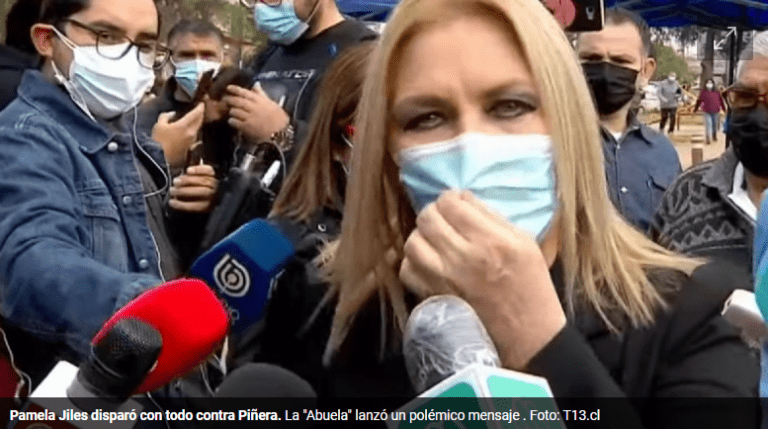 ¿TVN censuró los duros insultos de Pamela Jiles al Presidente Piñera?