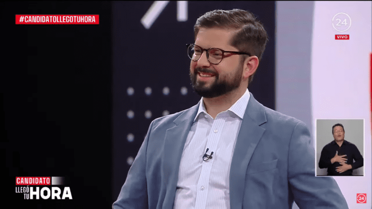 TVN / Gabriel Boric
