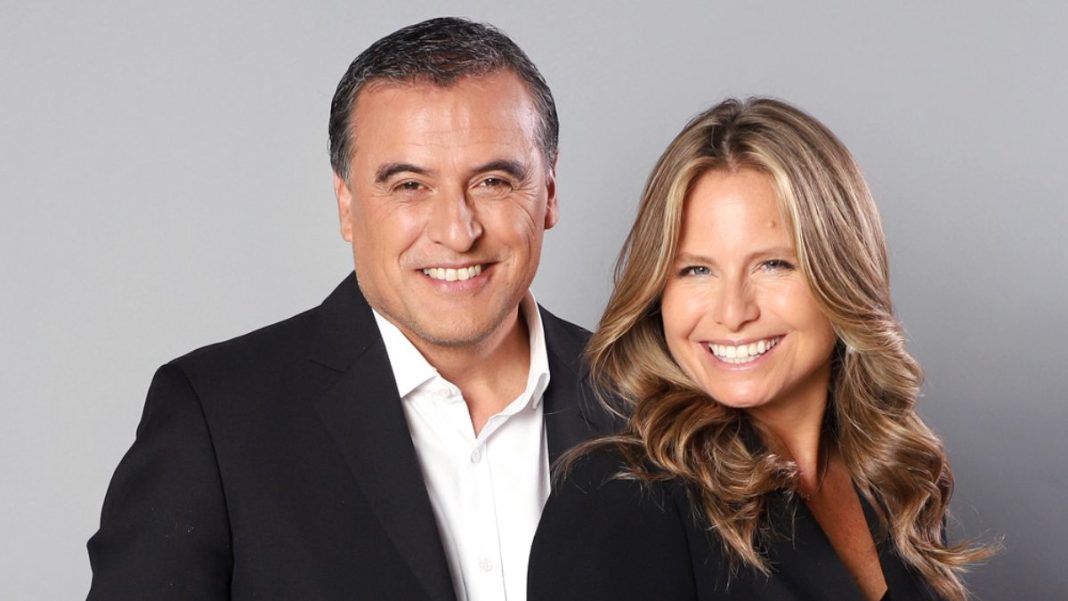 Dupla Onetto-Ulloa se estrena en Canal 13, pero no en las noticias Ramón Ulloa y Soledad Onetto