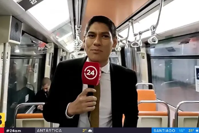 Danny Linares periodista TVN