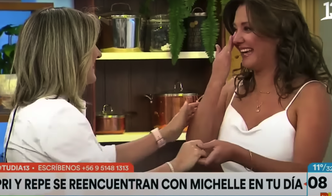 La razón de la «lacrimógena» recepción de Michelle Adam en Tu Día Priscilla Vargas y Michelle Adam - Tu día