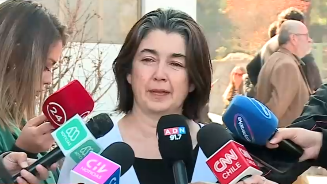 El sentido mensaje de Paulina Urrutia en el último adiós a Augusto Góngora