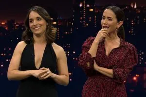 María José Bello y Lorena Bosch en Podemos Hablar