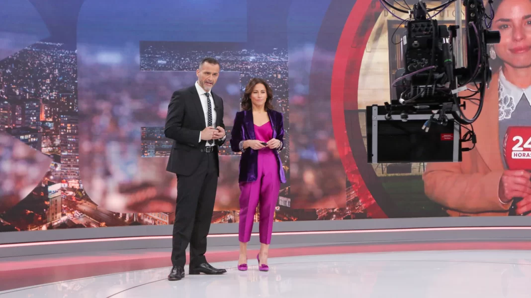 Nuevo director de Prensa impulsa a TVN a la cima: Noticiario central alcanza un hito TVN - 24 Horas noticiero rating