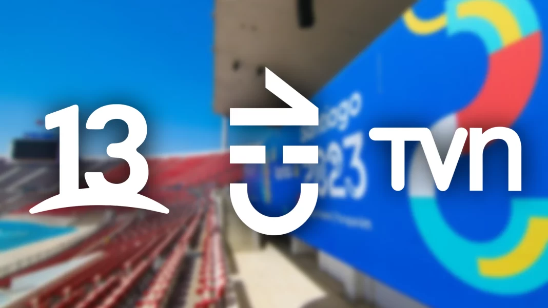 Santiago 2023: Los programas que «desaparecen», los que se acortan y los que nacen en TVN, Canal 13 y CHV Juegos Panamericanos Santiago 2023 - Canal 13 Chilevisión TVN