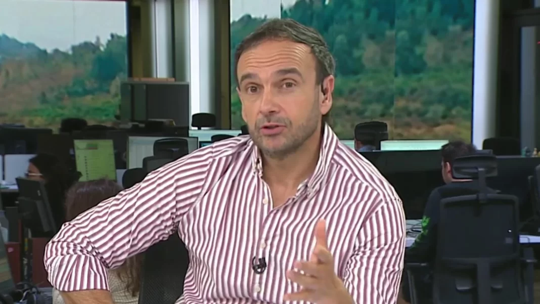 Rodrigo Sepúlveda tuvo un curioso «invitado» este lunes Rodrigo Sepúlveda