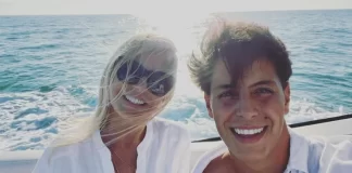 Cecilia Bolocco y Máximo Bolocco