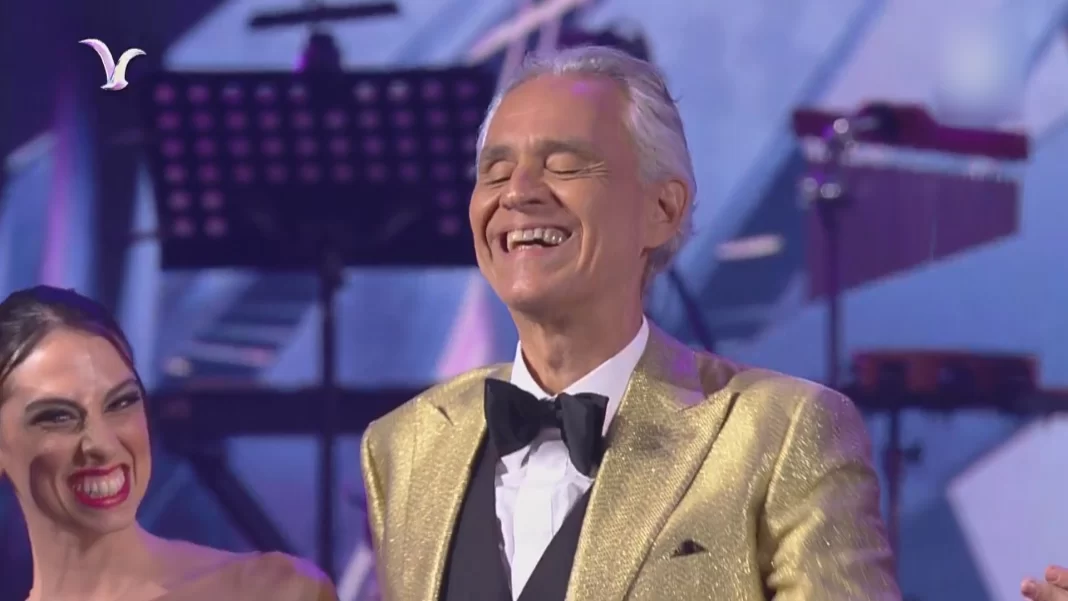 El rating vibró al ritmo de la melodía de un deslumbrante Andrea Bocelli Festival de Viña del Mar 2024 - Andrea Bocelli