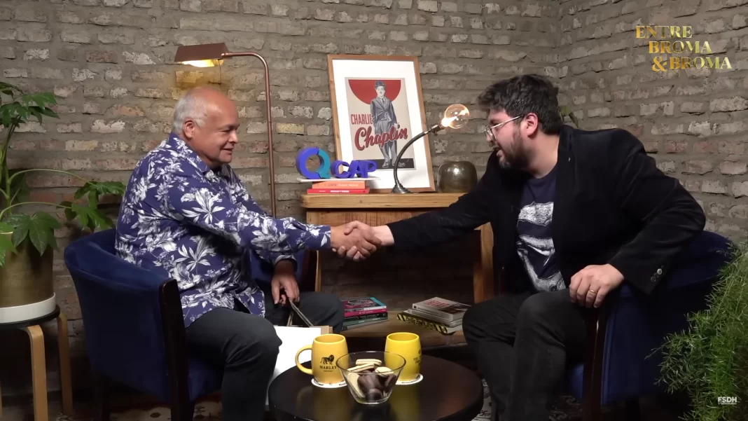 Los «reyes» del chiste corto se unen para una gran causa Álvaro Salas y Luis Slimming - Reyes del chiste corto