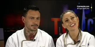 Mauricio Pinilla y Gissella Gallardo - Top Chef VIP