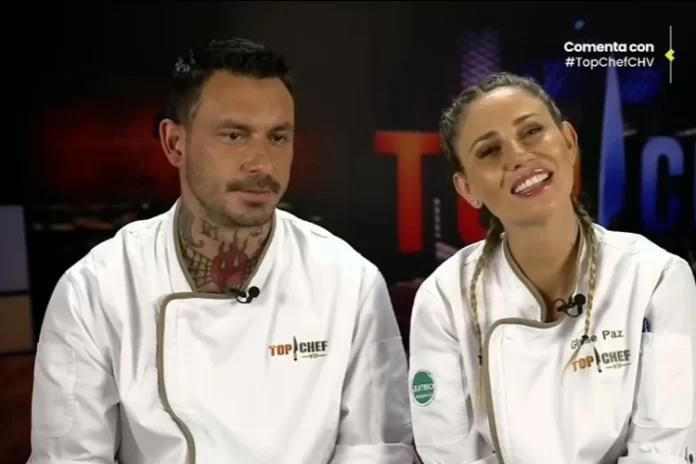 Mauricio Pinilla y Gissella Gallardo - Top Chef VIP