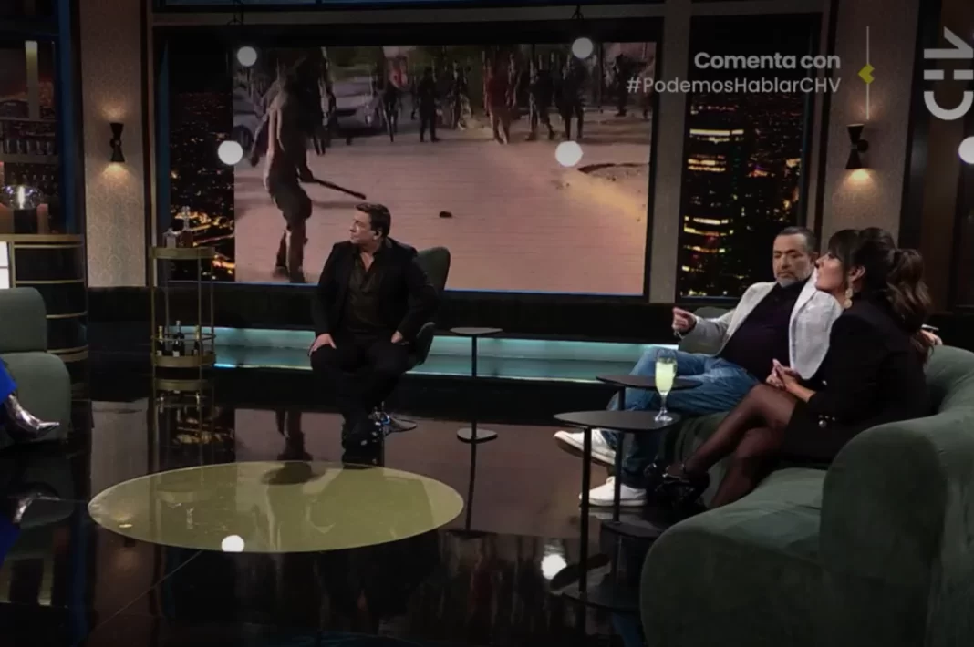 La «línea de tigre»: Reportera de CHV impacta con historia de agresión en funeral Reportera - Chilevisión - Podemos hablar