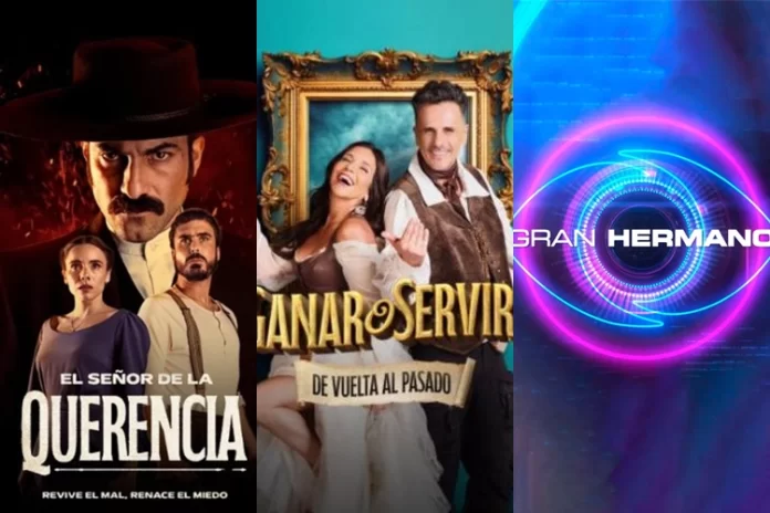 el señor de la querencia (mega) - ganar o servir (canal 13) - gran hermano (chilevisión)