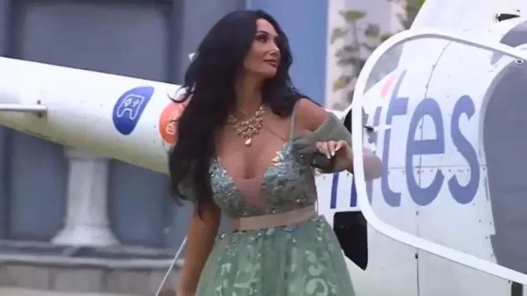 La llegada de Pamela Díaz en helicóptero a ¿Ganar o Servir? fue un reality en sí mismo