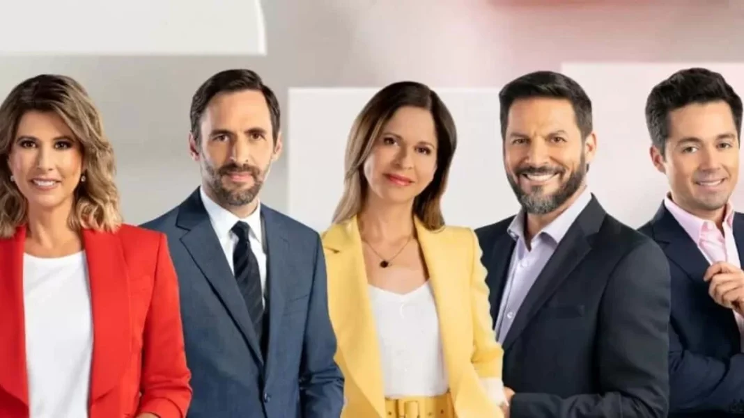Rostro de Chilevisión le da tips a su polola que debutó filosofando en televisión