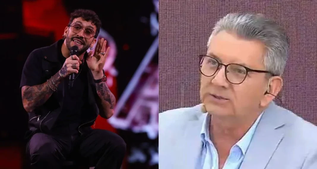 Jaime Leyton le puso «peros» al arrollador éxito de Edo Caroe en el Festival de Viña 2025