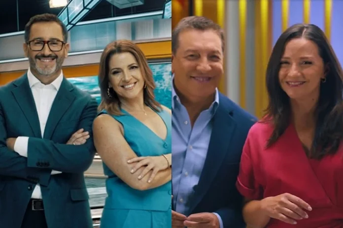 buenos días a todos (TVN) - contigo en la mañana (Chilevisión)