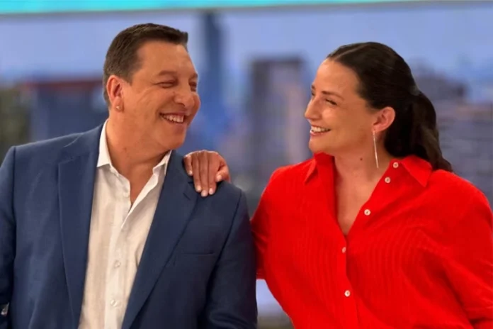 julio cesar rodriguez andrea arístegui contigo en la mañana matinal