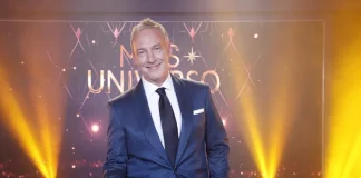 Miss Universo Chile Martín Cárcamo en Canal 13