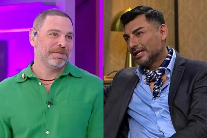 Los periodistas José Antonio Neme y Andrés Caniulef