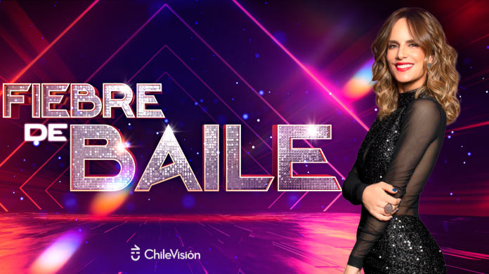 Diana Bolocco como animadora del estelar de Chilevisión "Fiebre de Baile"