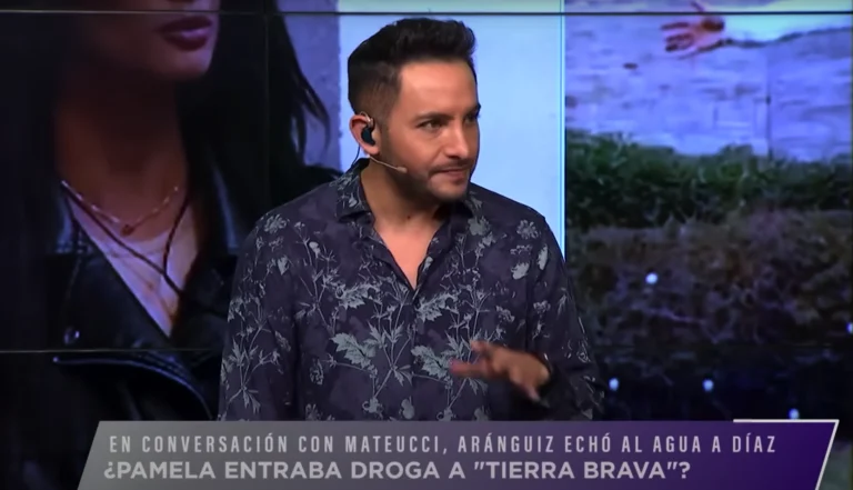 Hugo Valencia hablando sobre Pamela Díaz en Zona de Estrellas