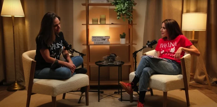 Mariana Derderian e Ignacia Baeza en su nuevo podcast