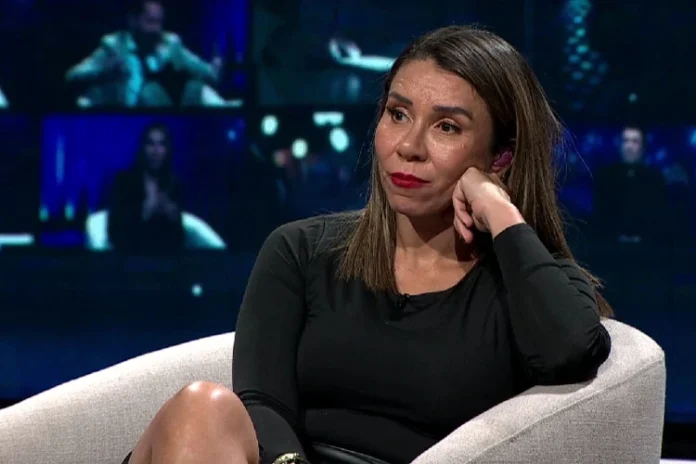 Periodista de farándula en Primer Plano, Cecilia Gutiérrez