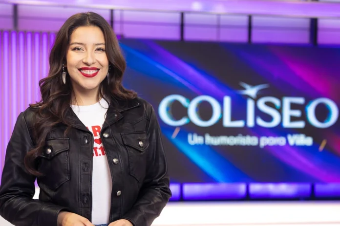 María José Quintanilla, conductora de Coliseo (Mega)