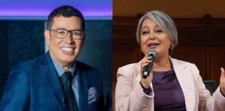 Nelson Beltrán, el "colombiano" y Jeannette Jara