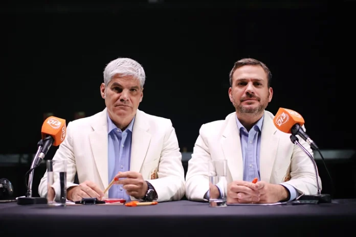 Juan Cristóbal Guarello e Ignacio Valenzuela Canal 13