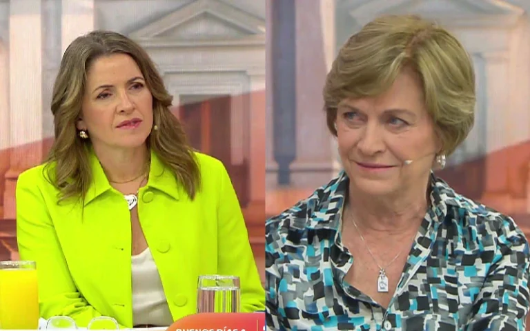 El tenso round en vivo de Evelyn Matthei y Monserrat Álvarez por la crisis de TVN