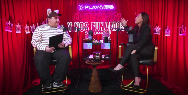 Danilo 21 y Mariela Sotomayor en el programa Juzgamos y nos funamos