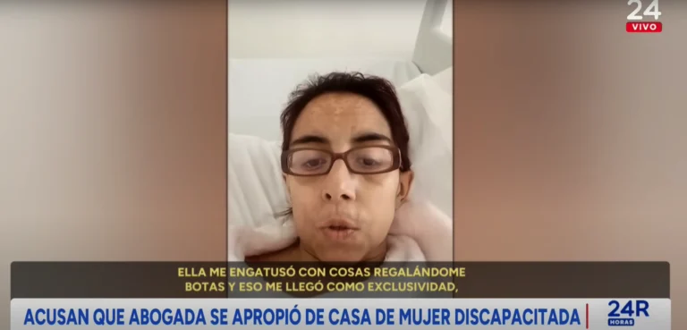 Denunciante de Carolina Esquivel en el reportaje de TVN