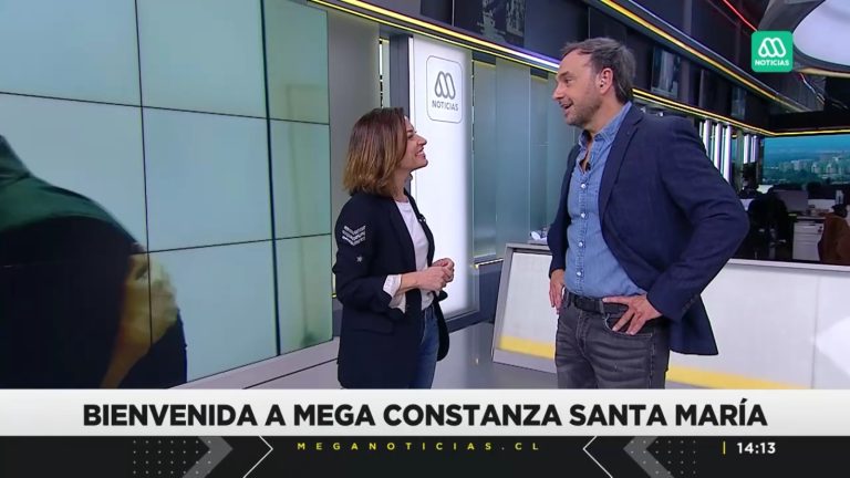 Constanza Santa María cambia TVN por Mega y se alista para remecer el prime con su debut en Meganoticias
