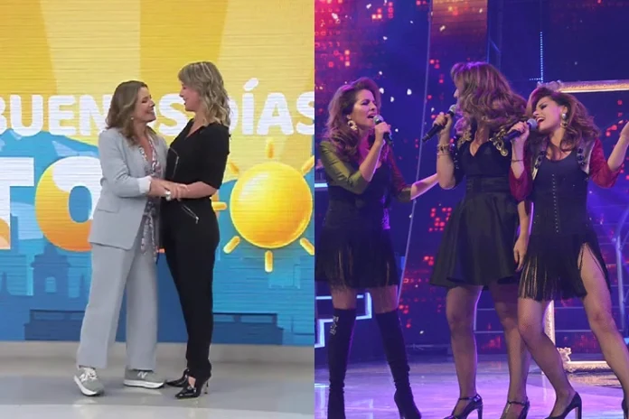 Carolina Urrejola, Monserrat Álvarez y Constanza Santa María fueron Pandora en Teletón