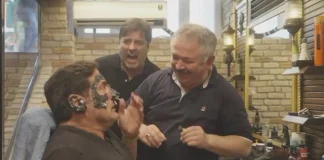 Francisco Saavedra y Jorge Zabaleta en "Socios por el mundo" (Canal 13)