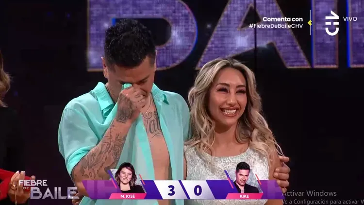 Kike Acuña llora en «Fiebre de Baile» para defenderse: «Hoy soy otro hombre»