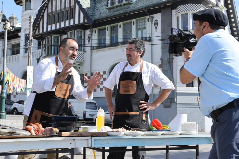 Grabación de Recomiendo Chile para Canal 13