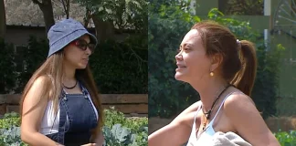 "Arenita" y Daniella Campos en "El Internado" (Mega)