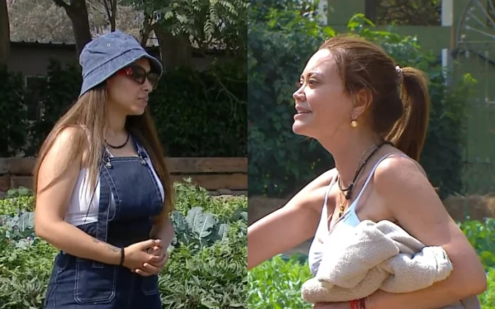 "Arenita" y Daniella Campos en "El Internado" (Mega)