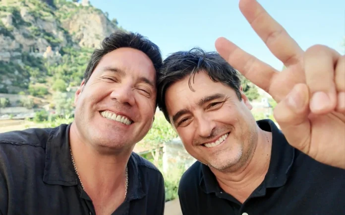 "Socios por el mundo 4" (Canal 13), Francisco Saavedra y Jorge Zabaleta "Socios por el mundo 4" (Canal 13), Francisco Saavedra y Jorge Zabaleta
