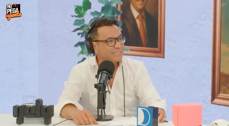 Claudio Palma en el programa de Yuly "No pega ni junta"