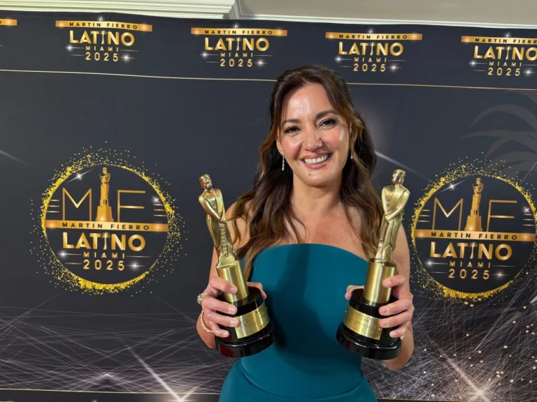 Priscilla Vargas justifica su ausencia en "Tu Día" tras ganar dos premios Martín Fierro en una noche soñada en Miami