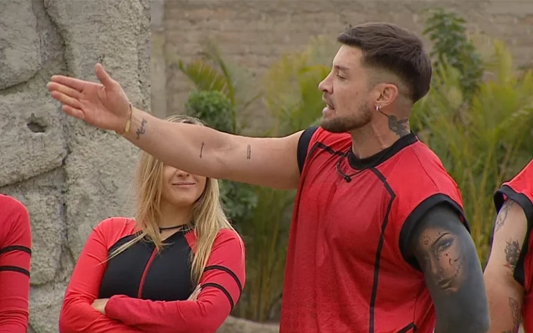 Luis Mateucci en "El Internado" (Mega)